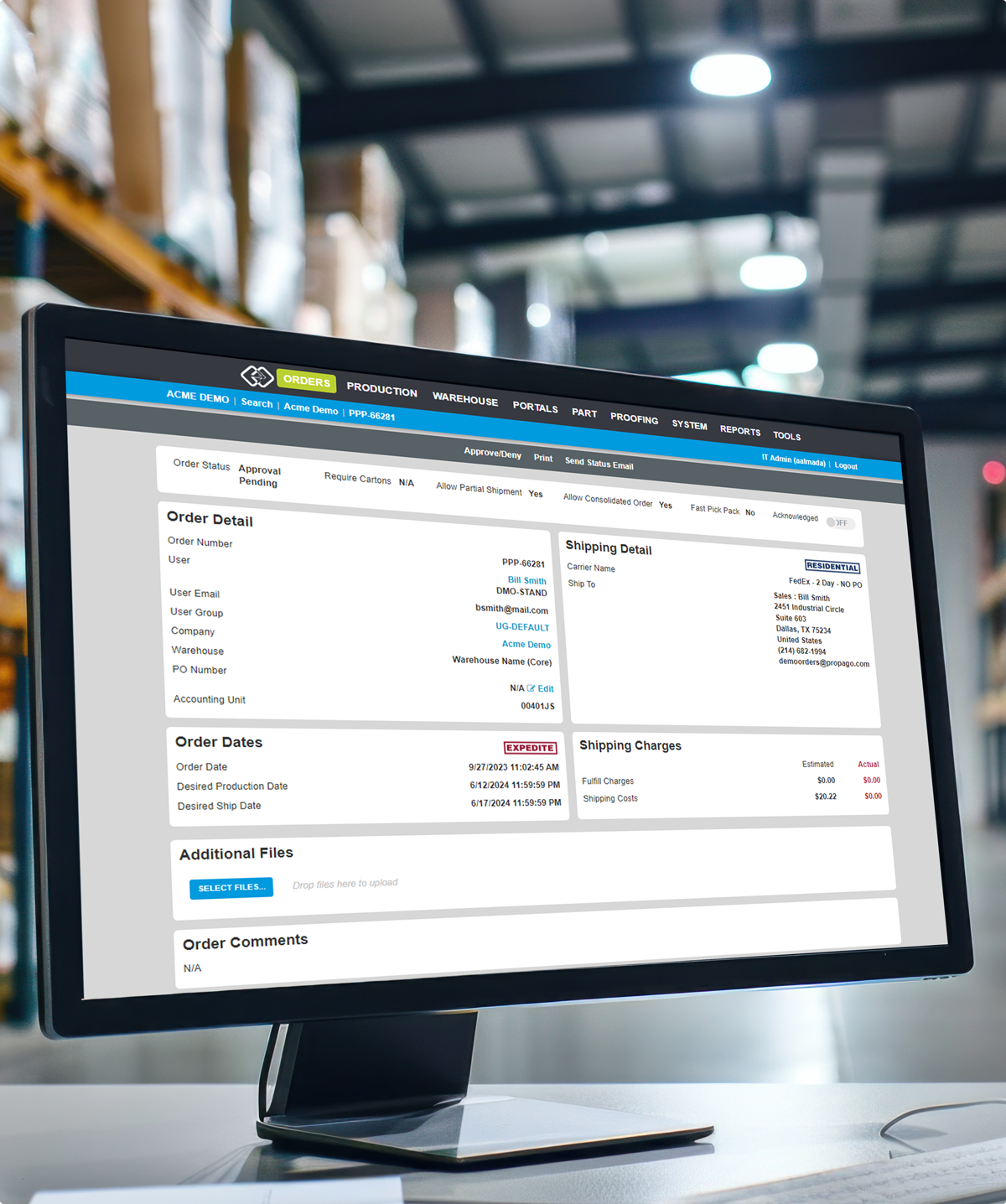 warehouse management system